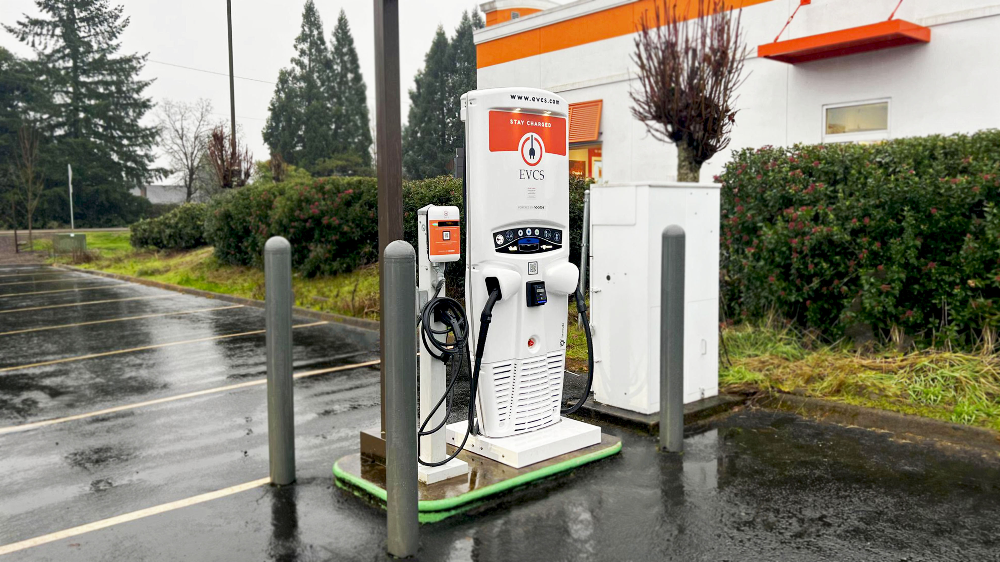 EV charging station at Dairy Queen Grill - Monmouth