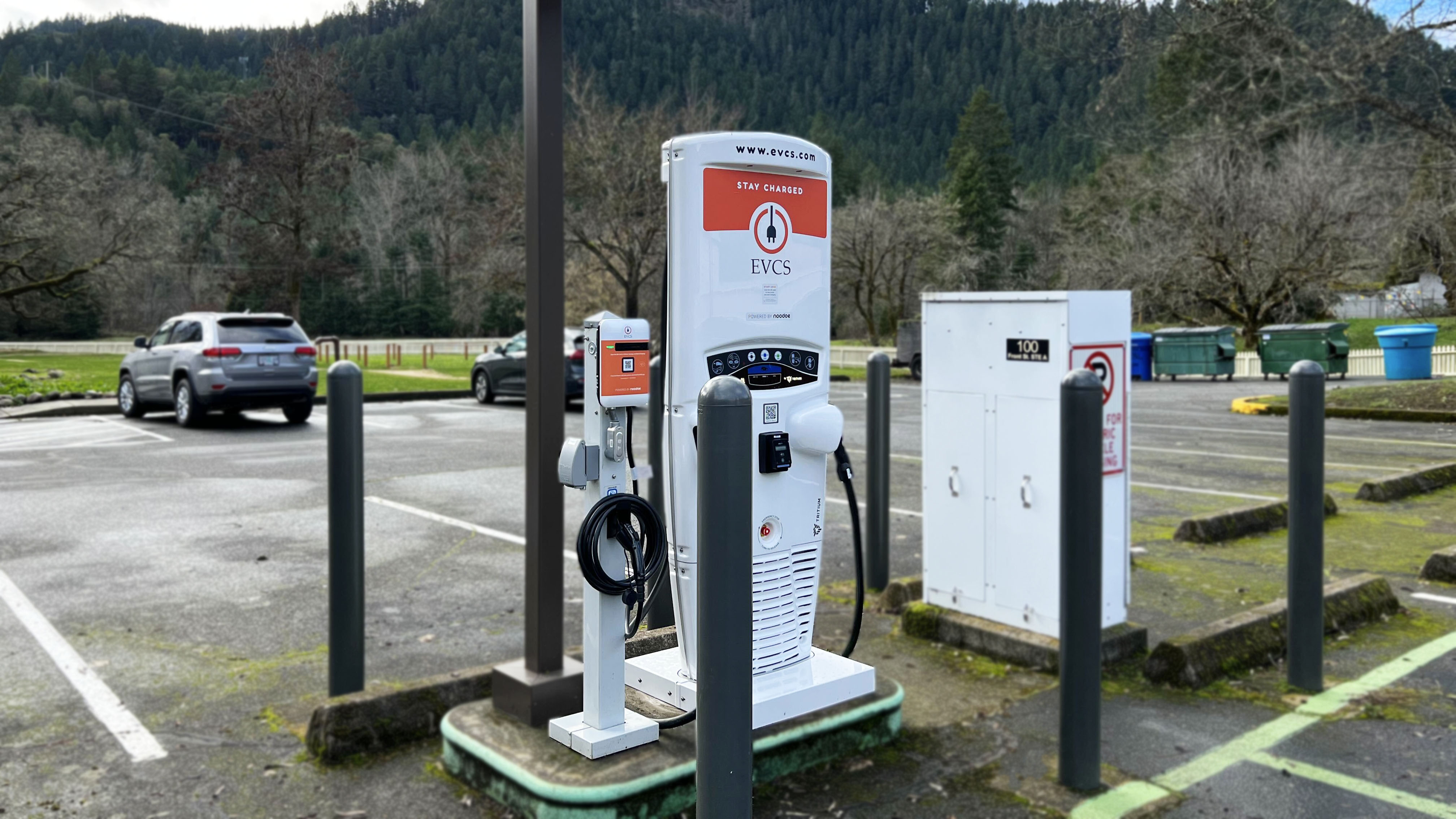 EV charging station at Wolf Creek Inn - Wolf Creek