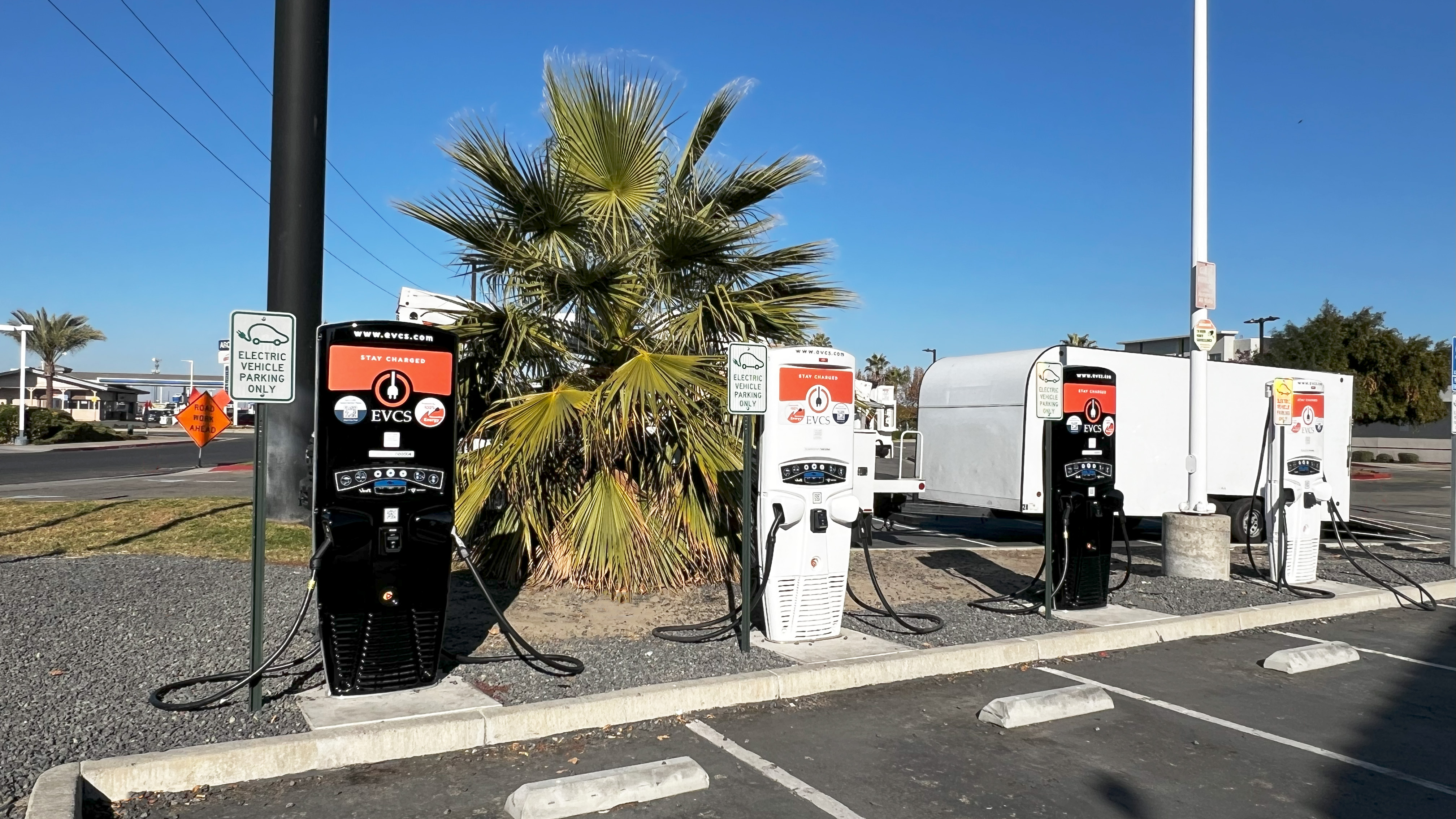 EV charging station at Quality Inn & Suites