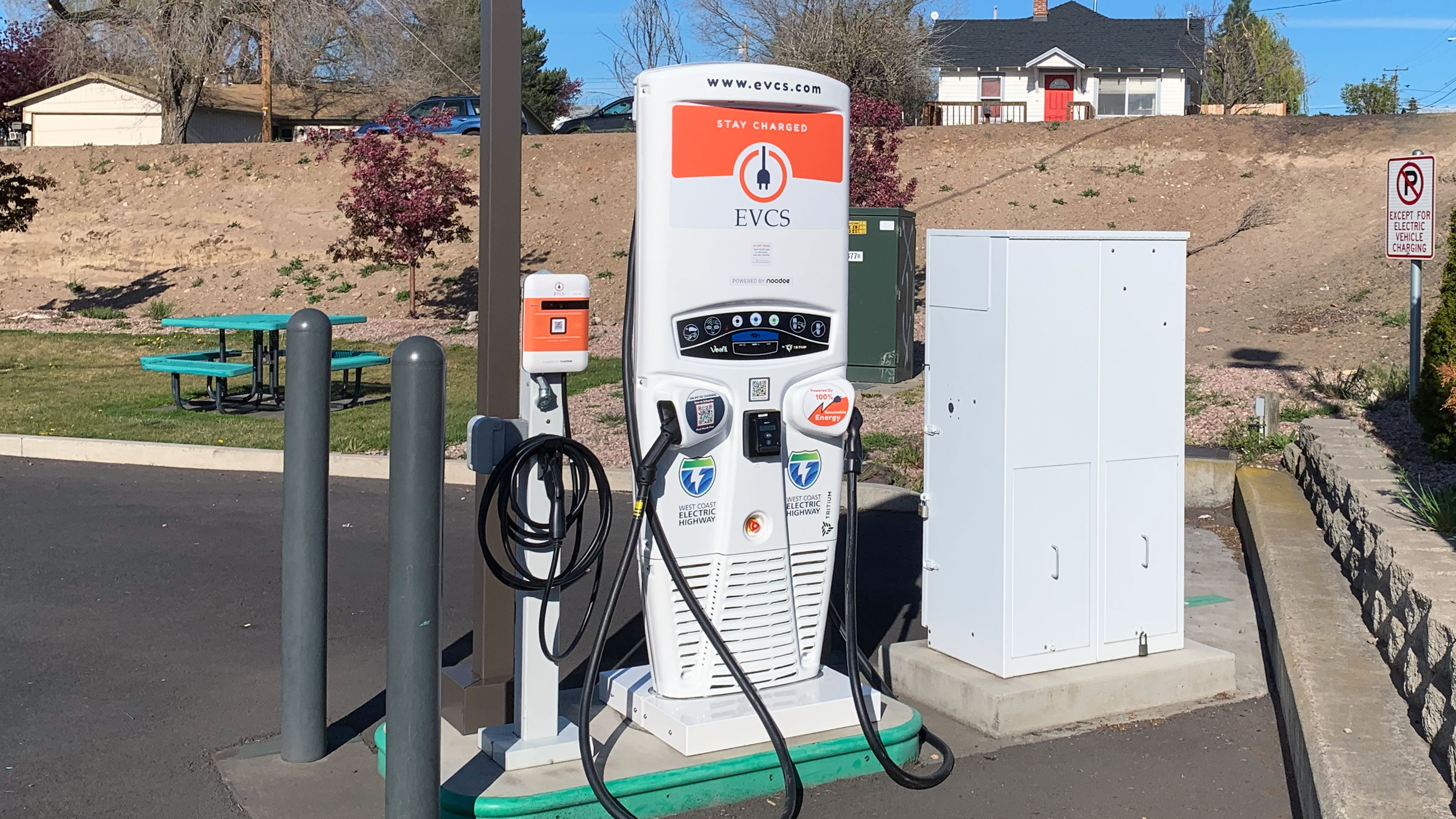 EV charging station at Dairy Queen Grill - Madras