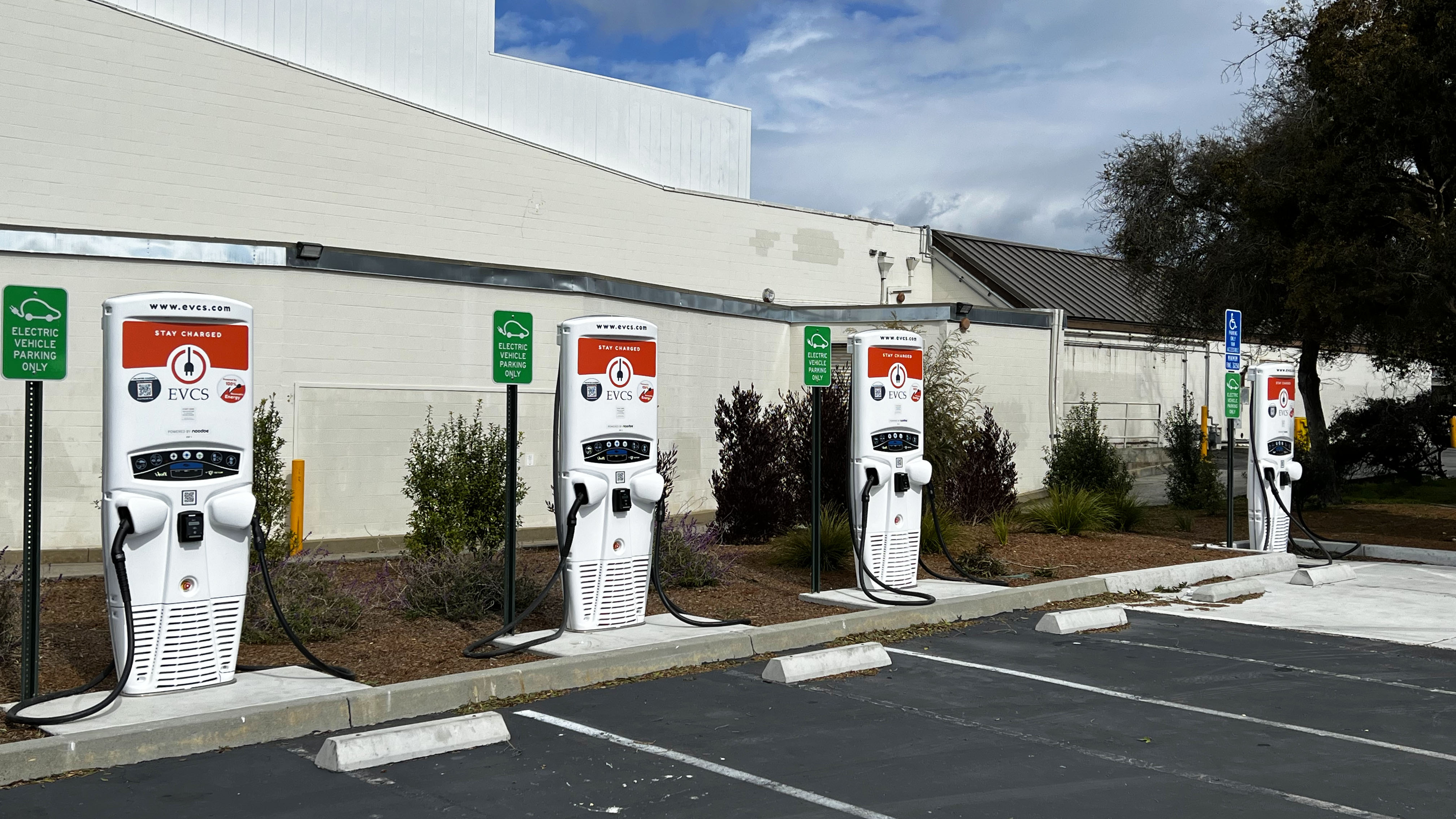 EV charging station at Best Western Plus Capitola By-the-Sea Inn & Suites