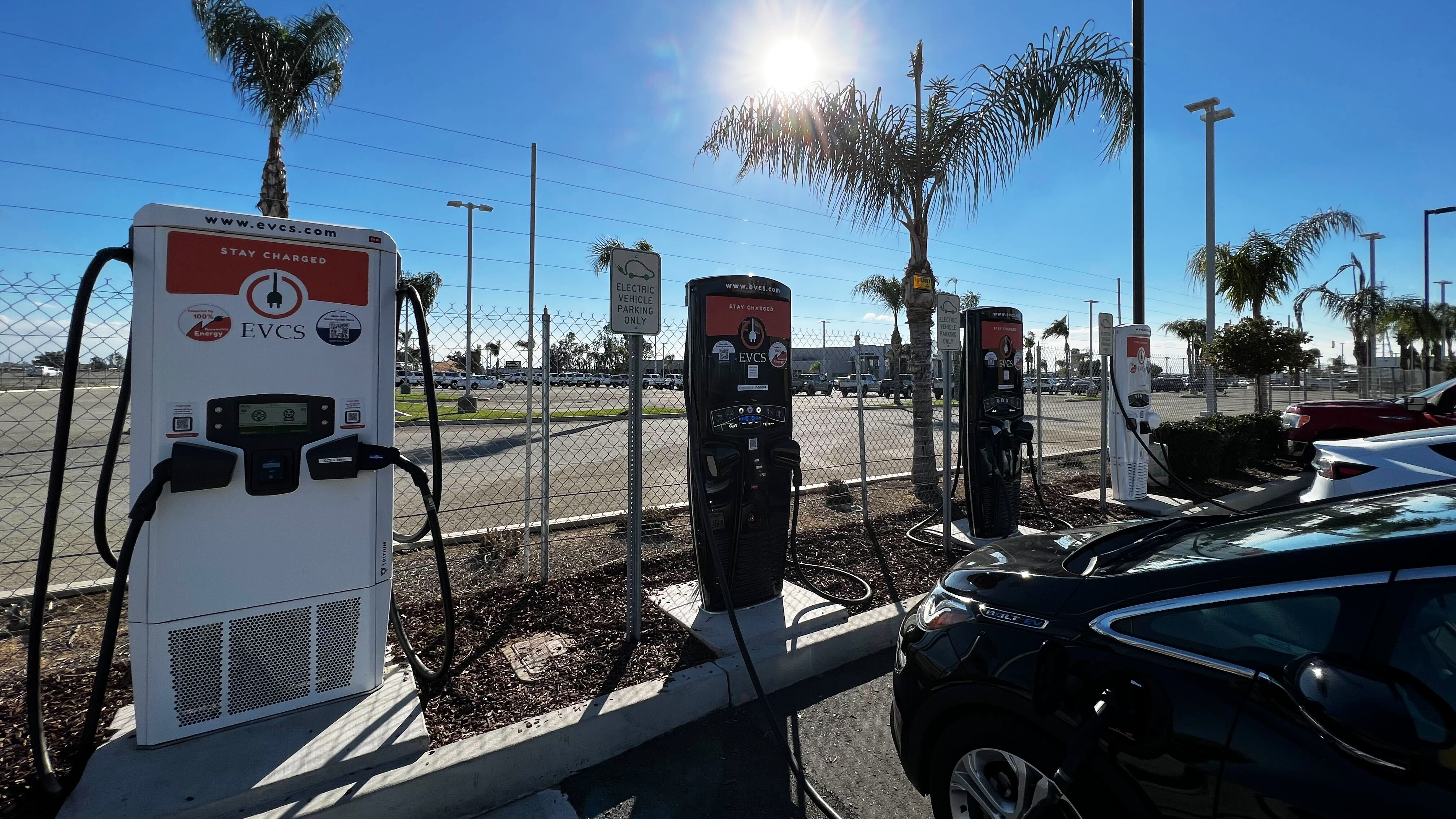 EV charging station at Spectrum Fairfield Inn & Suites