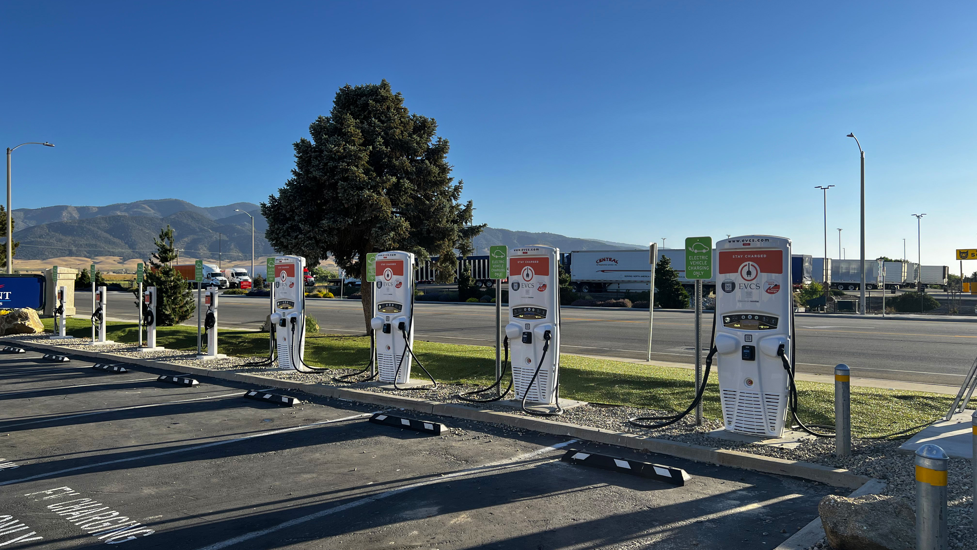 EV charging station at Baymont by Wyndham Tehachapi