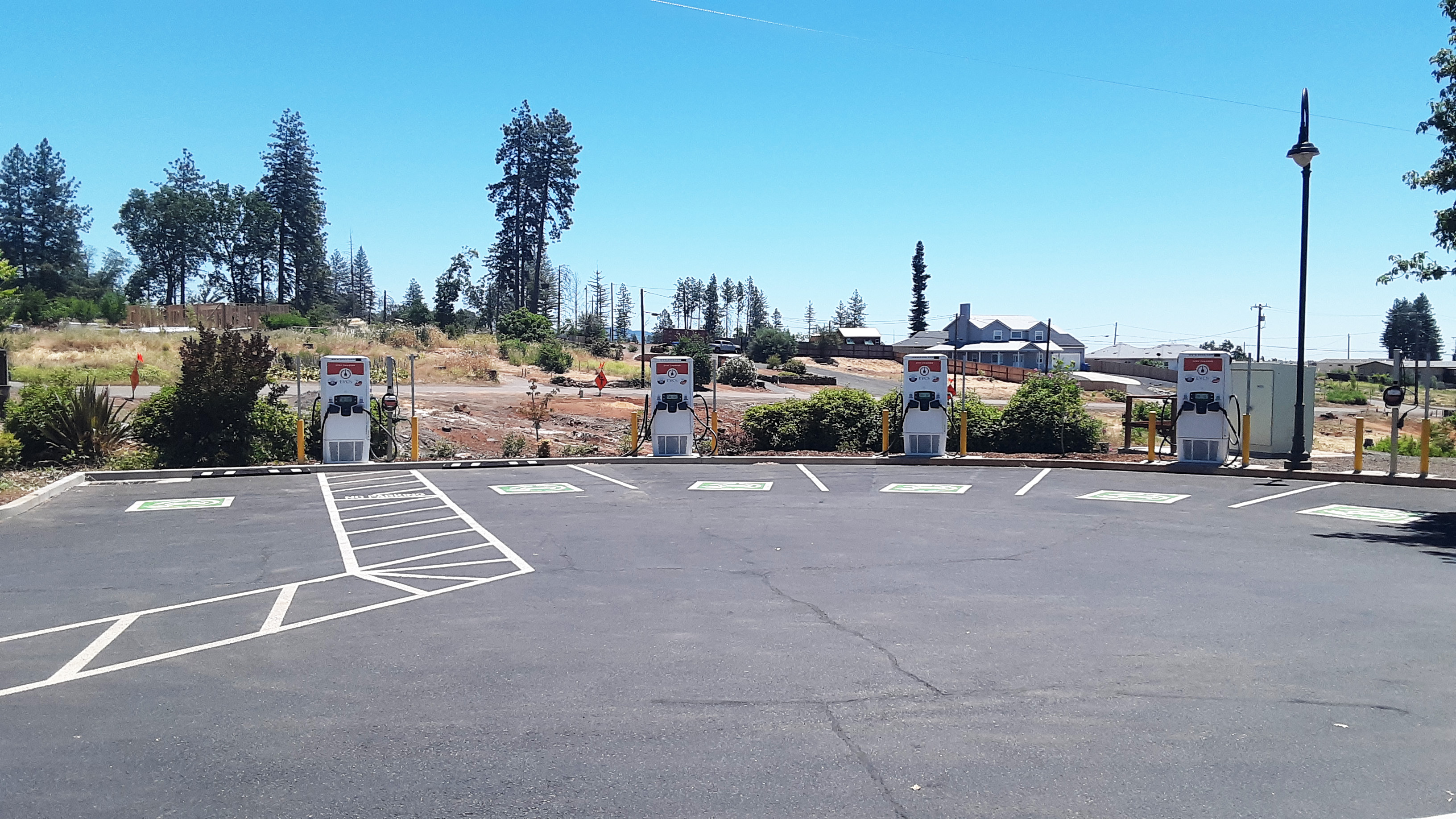 EV charging station at Town of Paradise - 230 Pearson