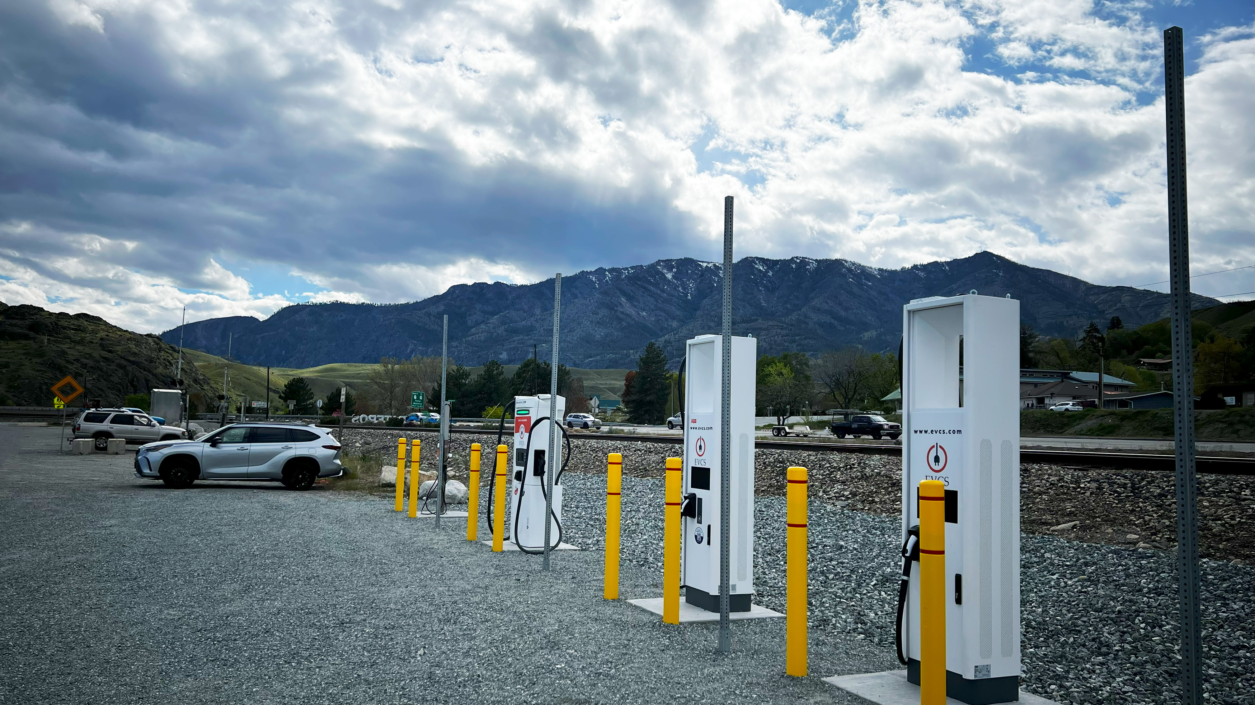 EV charging station at Pateros Mall