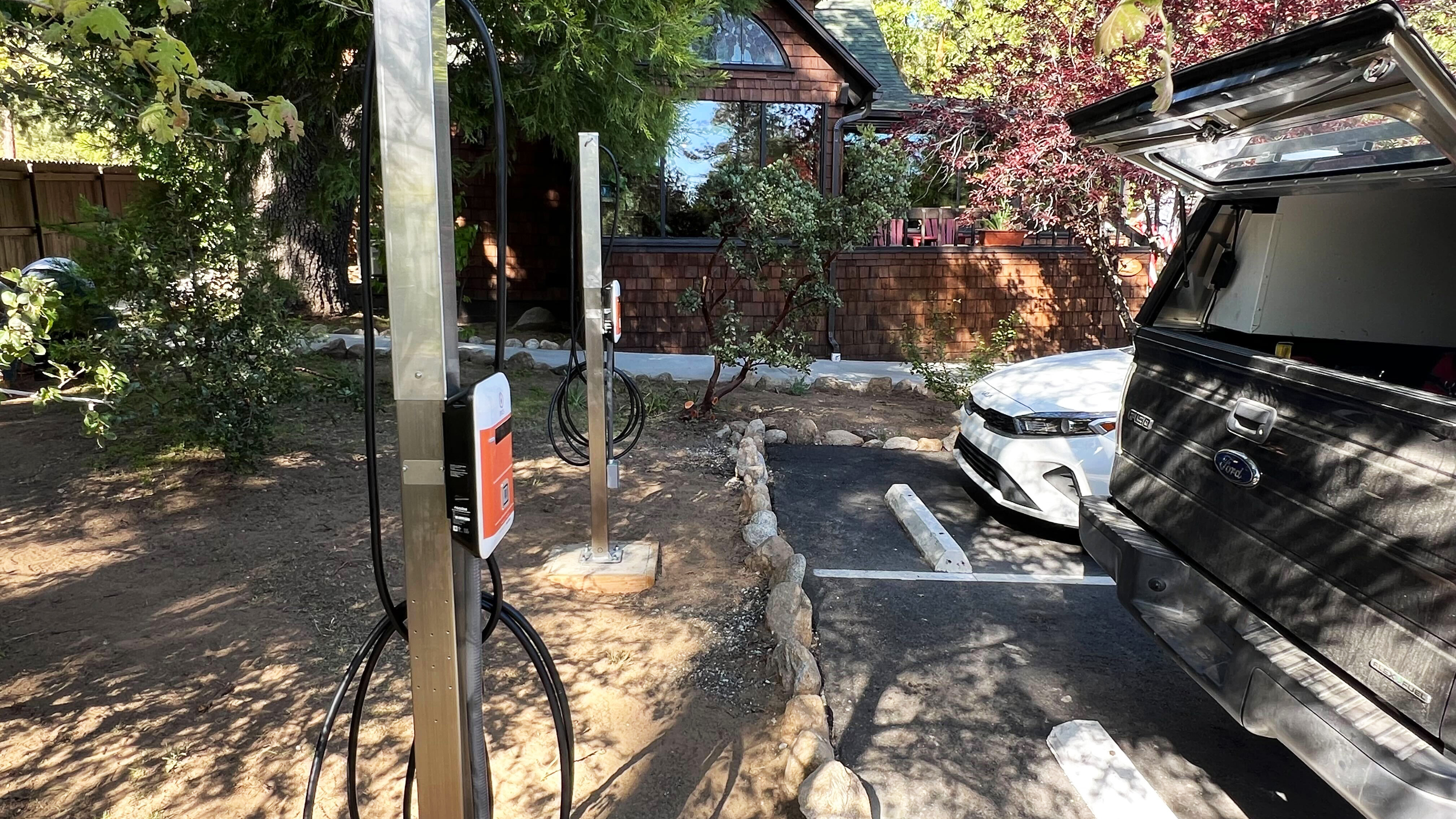 EV charging station at Strawberry Creek Inn