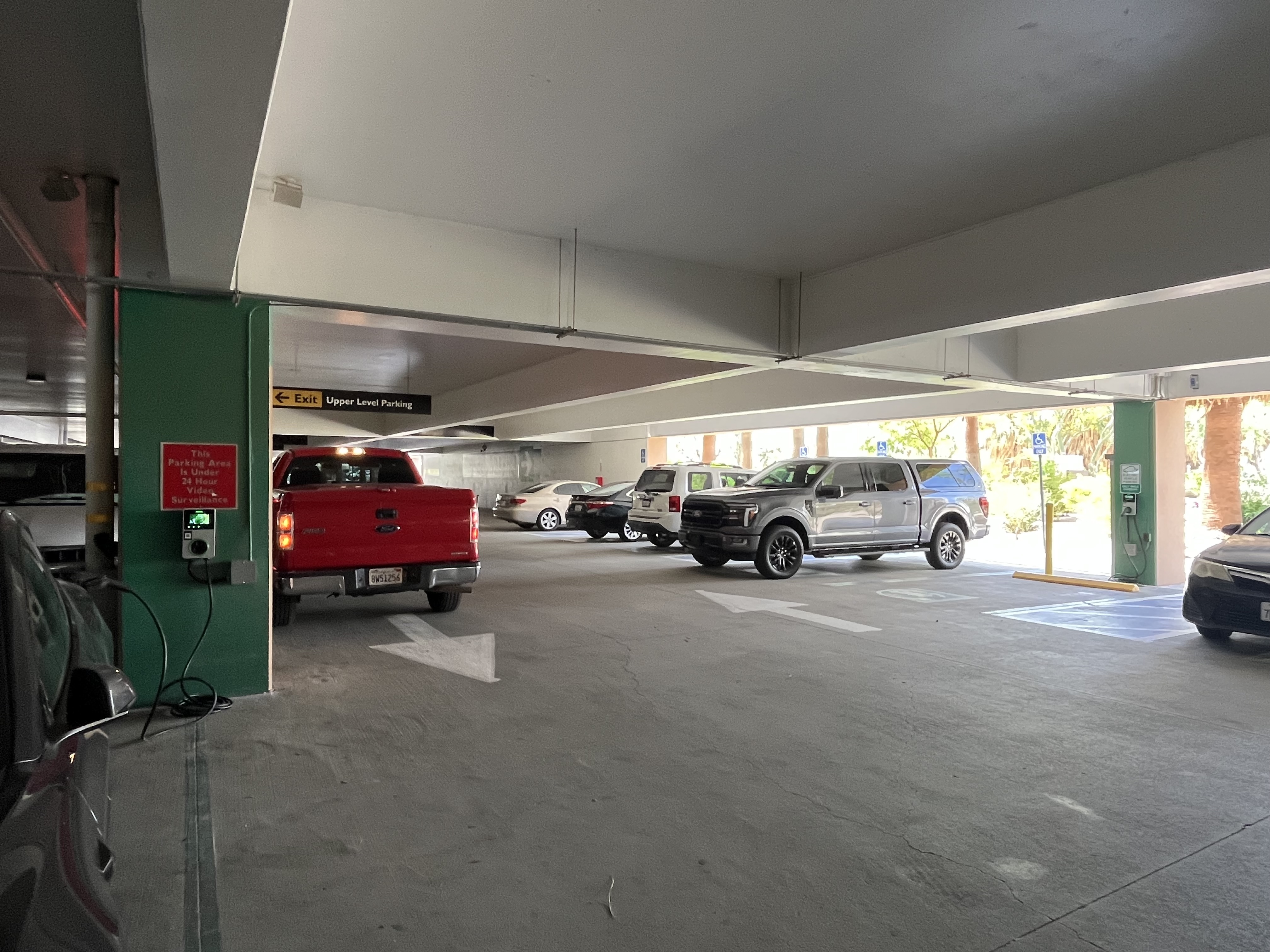 EV charging station at Rancho Mirage Casino Palm Springs