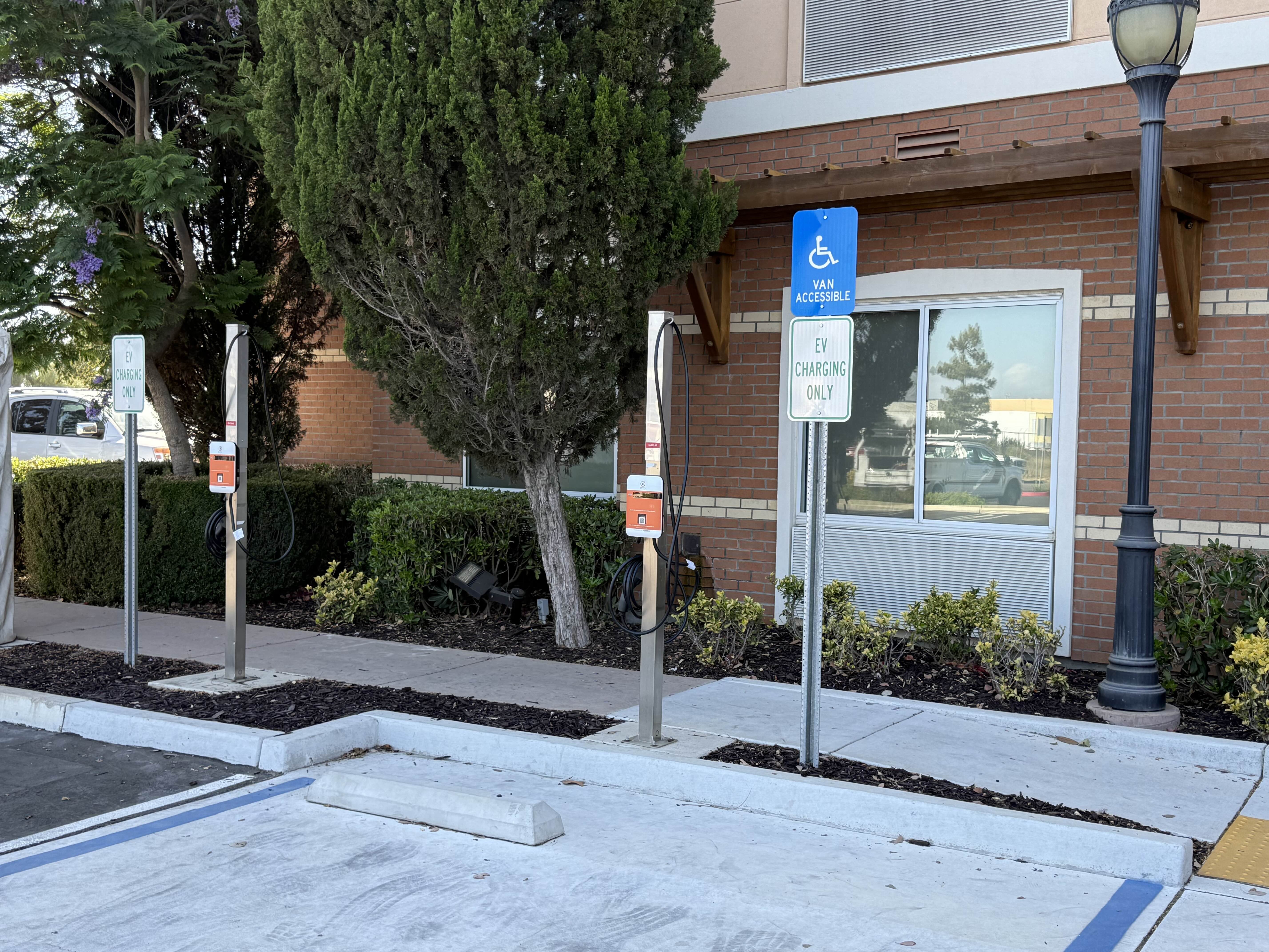 EV charging station at Fairfield Inn Suites By Marriot - Santa Maria