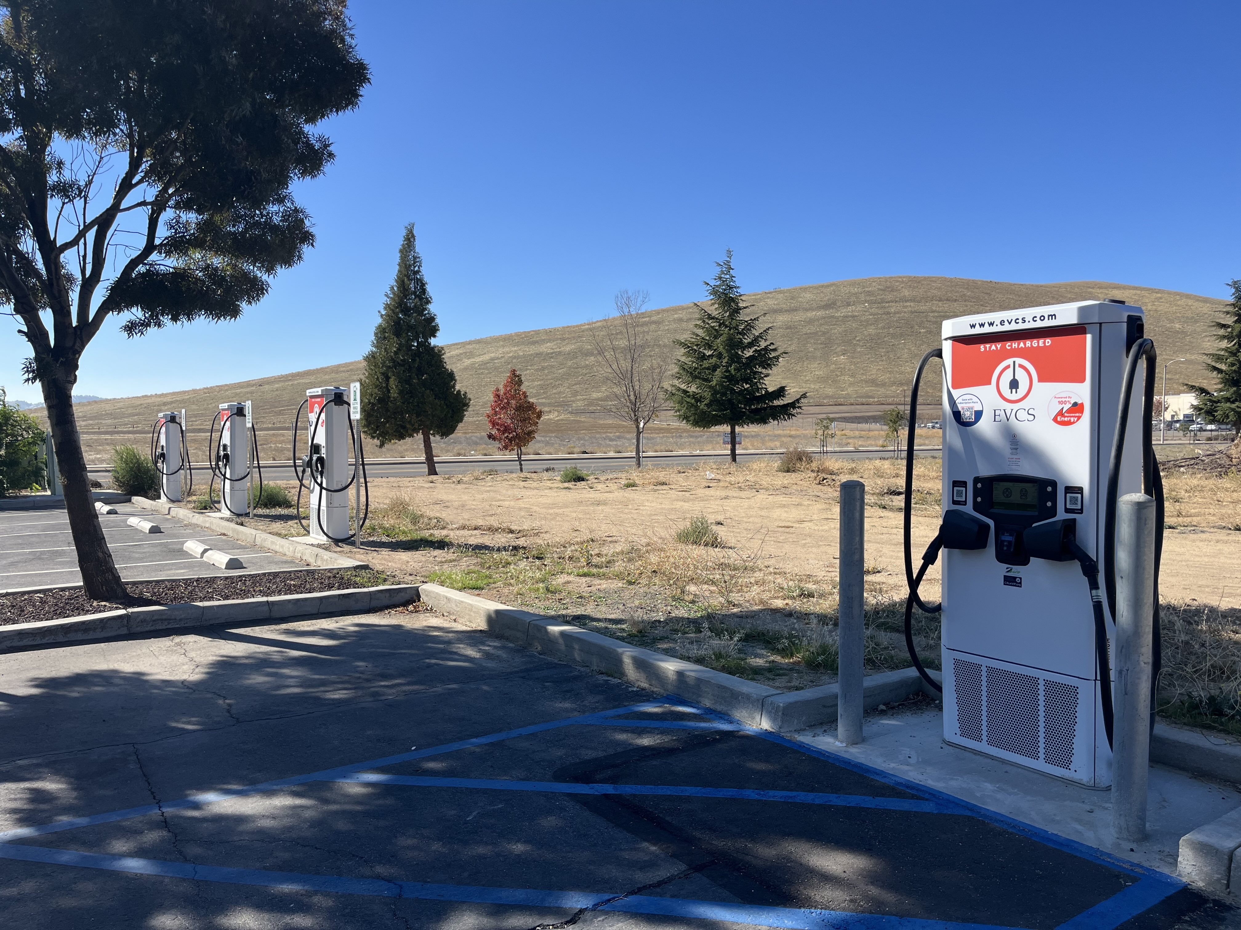 EV charging station at Holiday Inn Express Hwy 58
