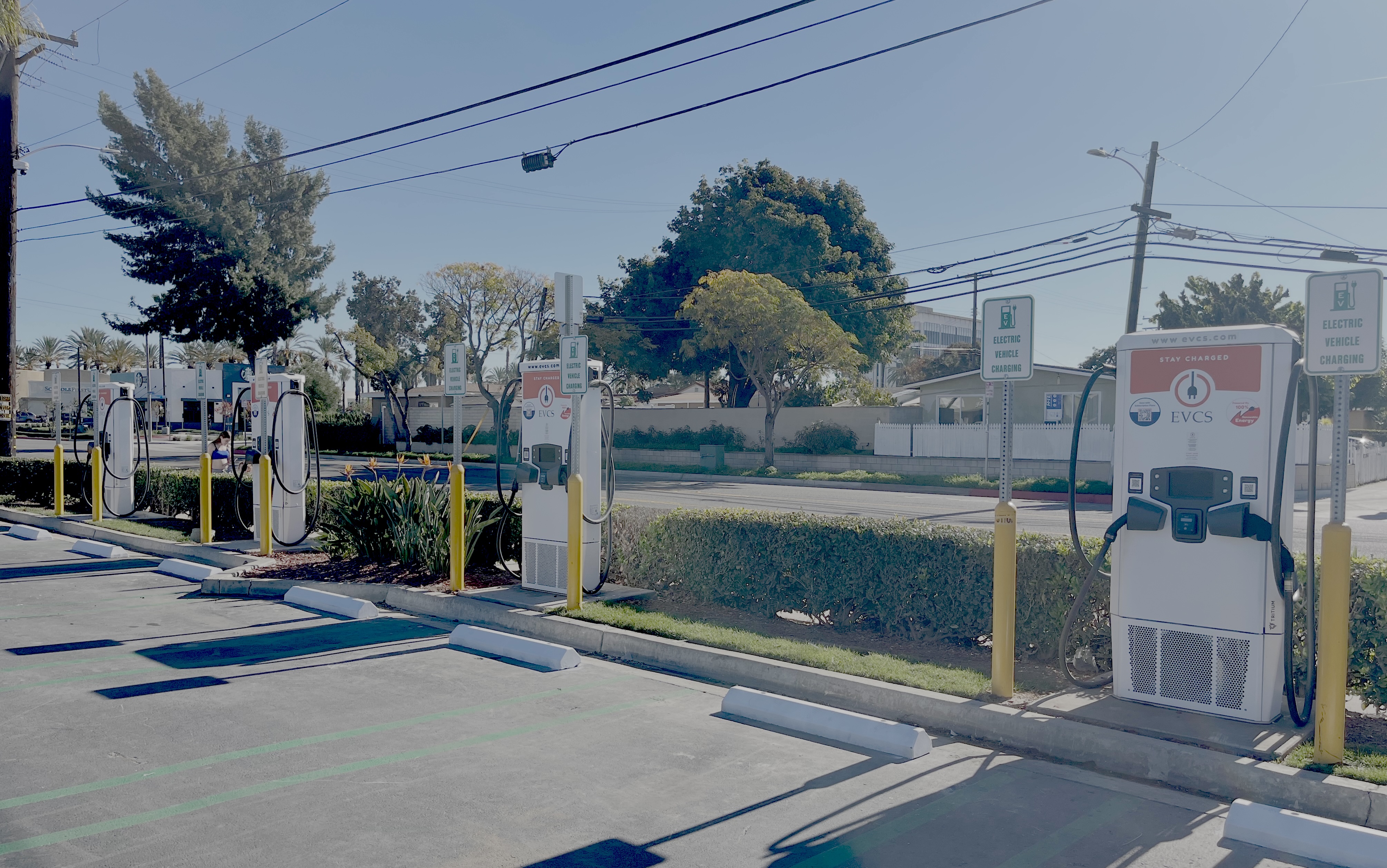 EV charging station at 99 Ranch - Anaheim